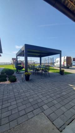 Pergola 4x4m antracit